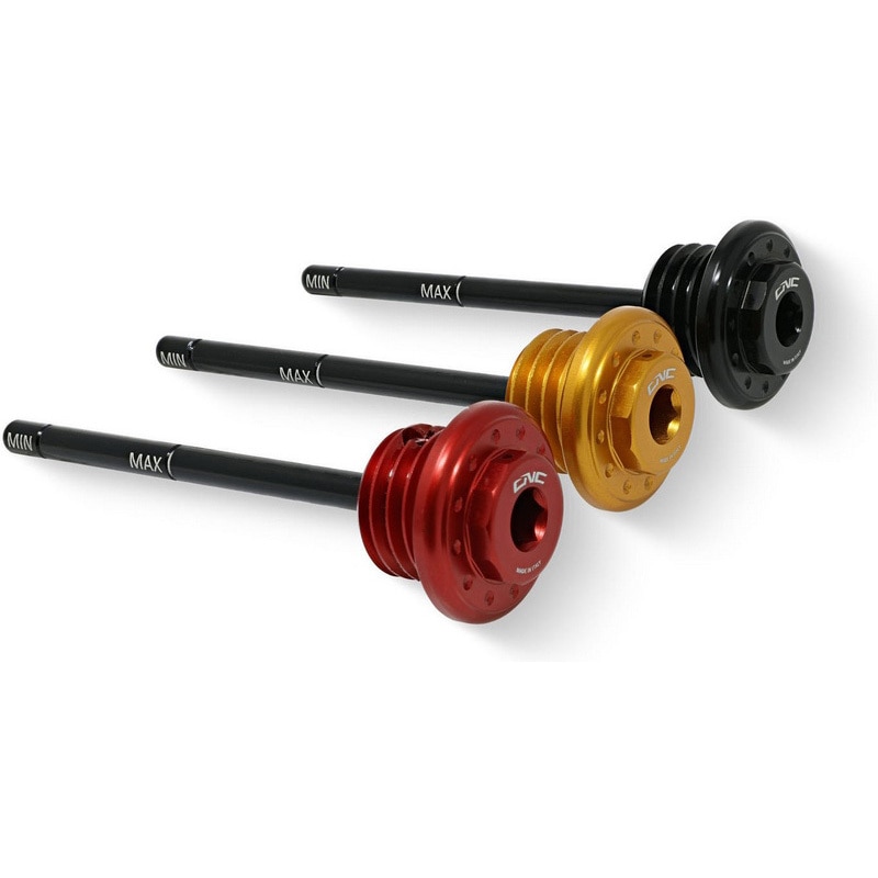 TA340G オイルフィラーキャップ Exagon M24x3 with level dipstick CNC Racing (シーエヌシーレーシング) ゴールド色   TA340G