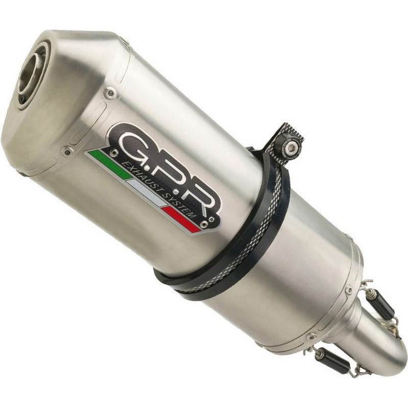 D.118.HOM.SAT Original For Ducati Scrambler 800 2015/16 Homologated スリッポンエキゾースト  Satinox 1個 GPR Exhaust (ジーピーアールエキゾースト) 【通販モノタロウ】