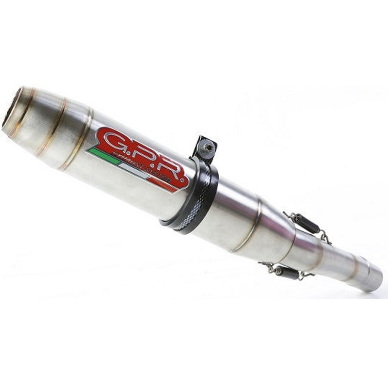 Y.207.DE Original For Yamaha Fzr 600 1994/97 Homologated スリッポンエキゾースト  Deeptone Inox 1個 GPR Exhaust (ジーピーアールエキゾースト) 【通販モノタロウ】