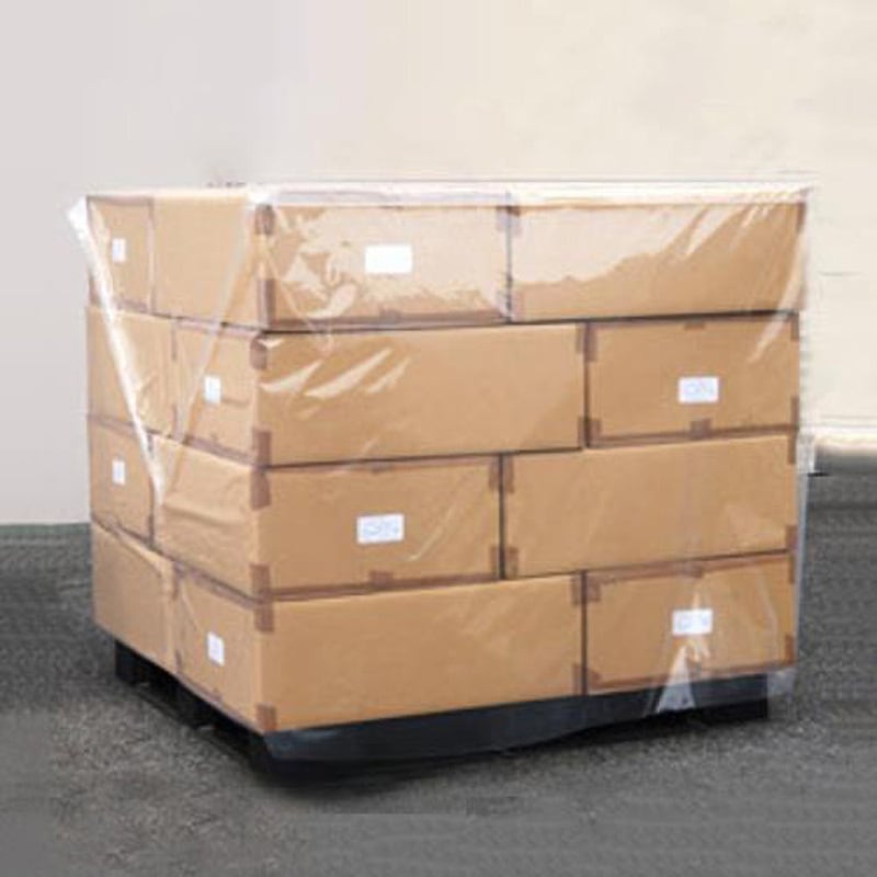 EA985PK-78 0.05x1200x2000x1500mm パレットカバー(10枚) エスコ 透明色
