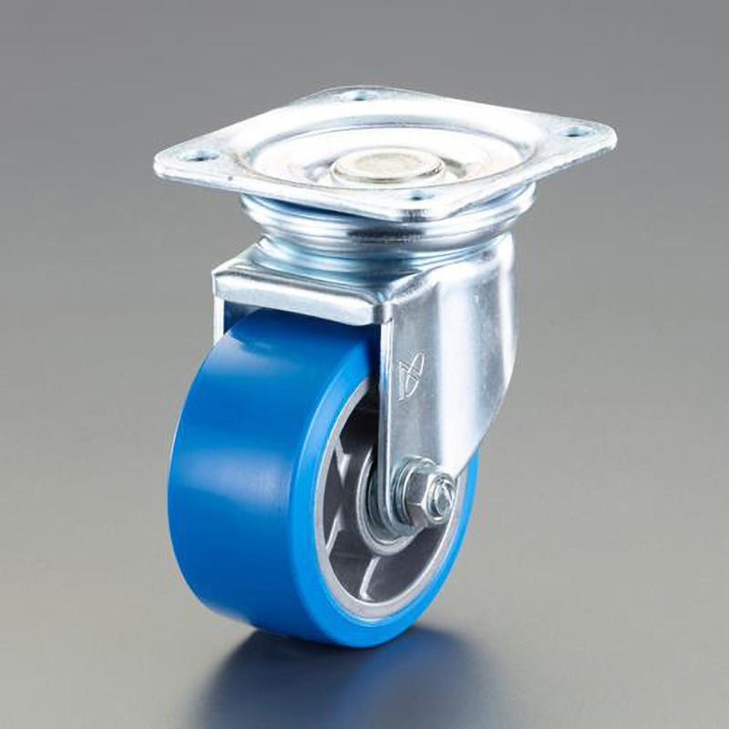EA986PT-281 100mm キャスター(自在金具付) エスコ 取付高144mm  EA986PT-281