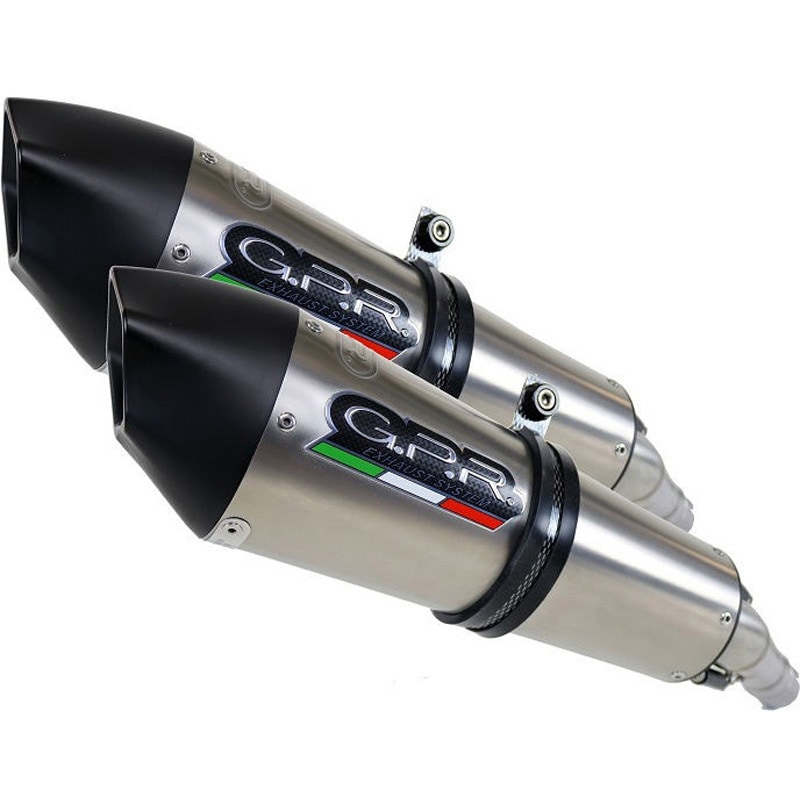 Y.76.CAT.GPAN.TO Original For Yamaha Xt 660 X-R 2004/14 Pair Homologated Slip-On Catalized Gpe Ann.Titanium 1個 GPR Exhaust (ジーピーアールエキゾースト) 【通販モノタロウ】
