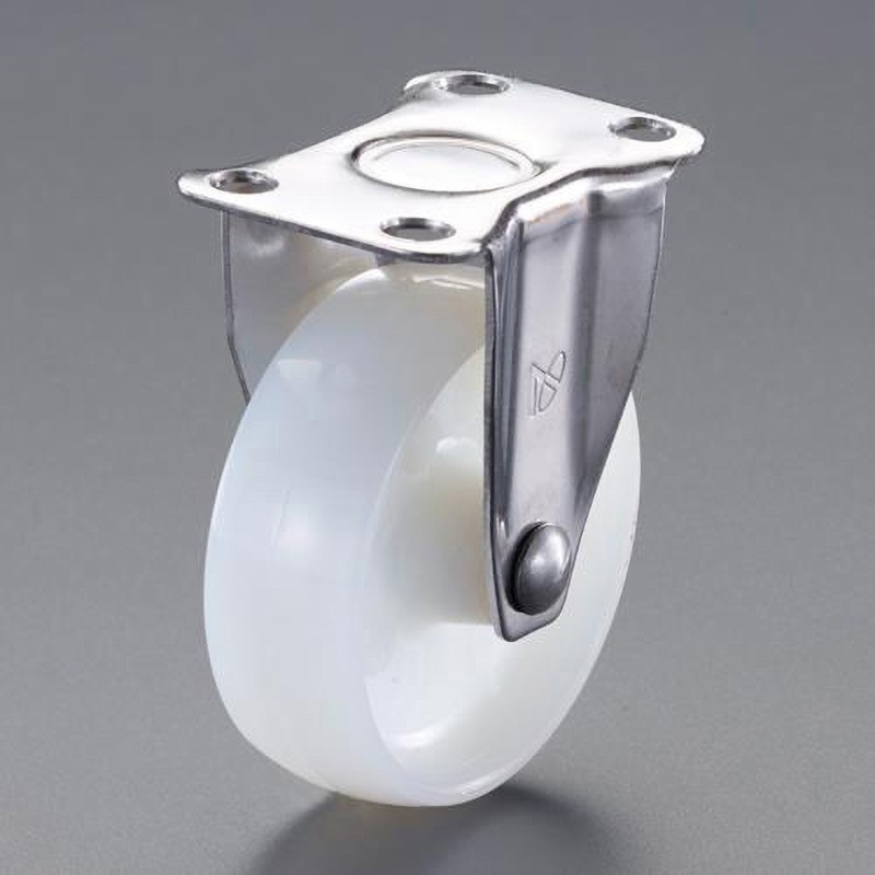 EA986PT-505 150mm キャスター(固定金具・ステンレス製) 1個 エスコ 【通販モノタロウ】