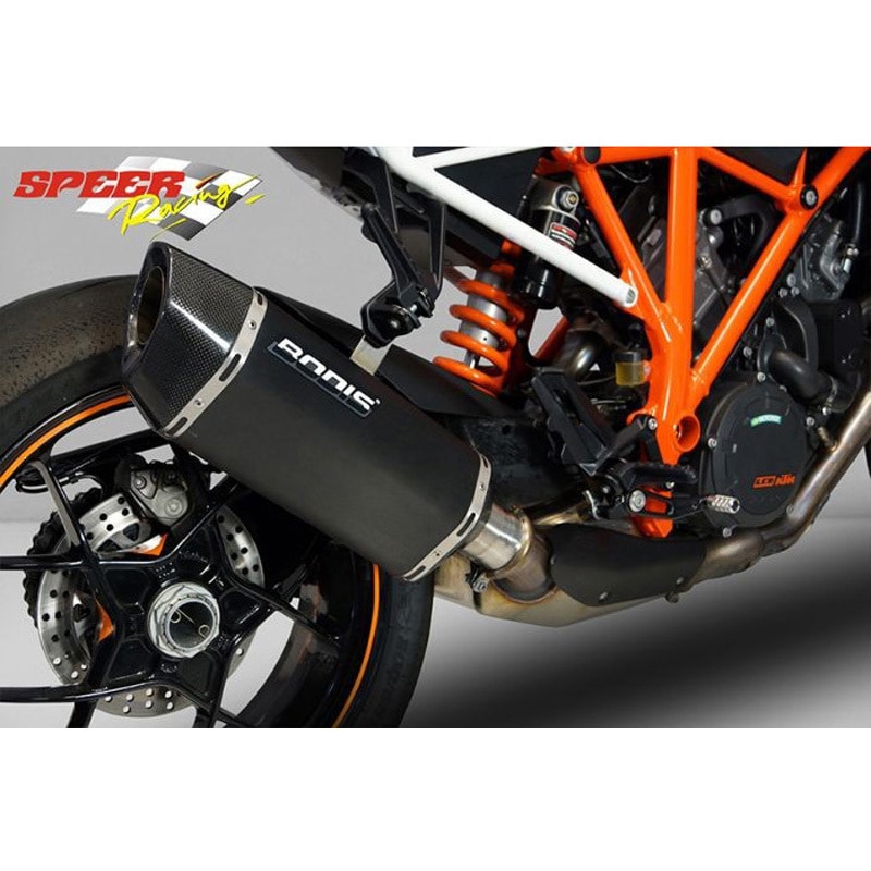 KTSD1290-005 PENTA-TEC スリップオンマフラー ステンレスブラック BODIS (ボディス) 適合車種KTM 1290 SUPER DUKE R (2014-2016)