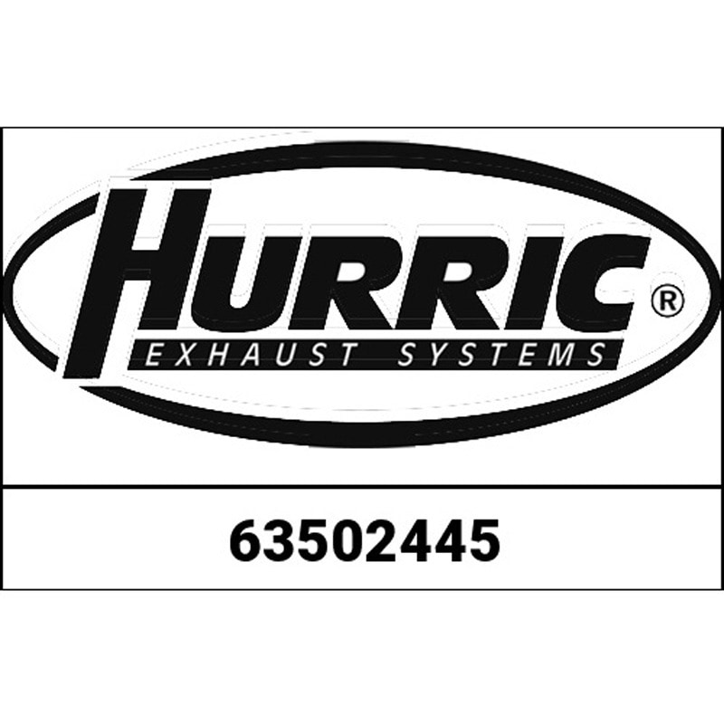 63502445 Pro 2 スリップオンエキゾースト (1-1) マットブラック 1個 Hurric (フリック) 【通販モノタロウ】