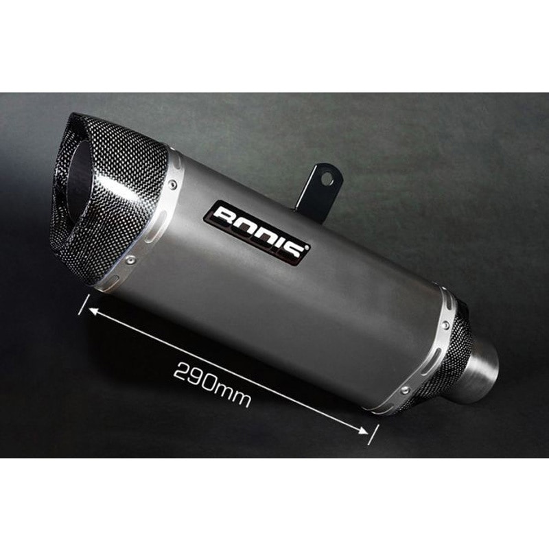 MF3-007 P-TEC II スリップオンマフラー (触媒リプレイスメントパイプ付) ステンレス/フルチタン 1個 BODIS (ボディス) 【通販モノタロウ】 109,890円