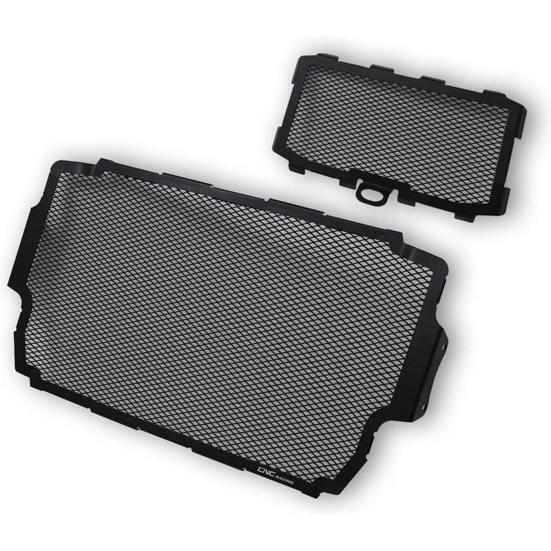 RA062B ラジエーターガード Ducati Multistrada ブラック 1個 CNC Racing (シーエヌシーレーシング) 【通販モノタロウ】