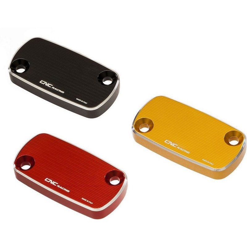 TF611R Rear brake フルードリザーバー cap Mv Agusta - BICOLOR CNC Racing (シーエヌシーレーシング) レッド/シルバー色   TF611R