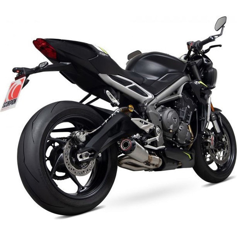 PTR89SEO Red Power スリップオン ブラッシュドステンレススリーブ 1個 Scorpion (スコーピオン) 【通販モノタロウ】