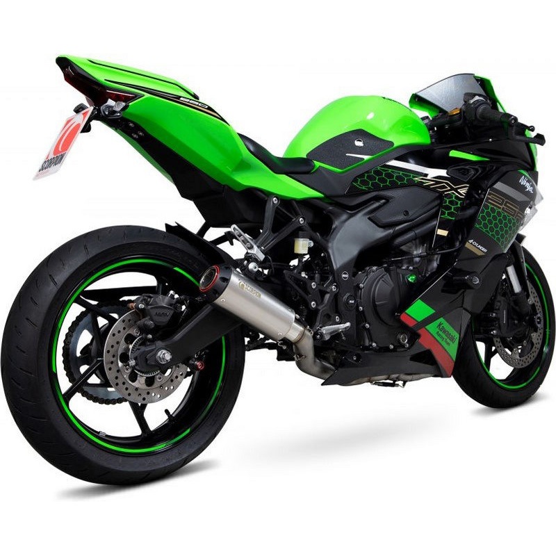 PKA140SYSTEO Red Power フルシステム  チタンスリーブ (NON EU HOMOLOGATED) Scorpion (スコーピオン) 適合車種Kawasaki Ninja ZX-25R (2020-2022)