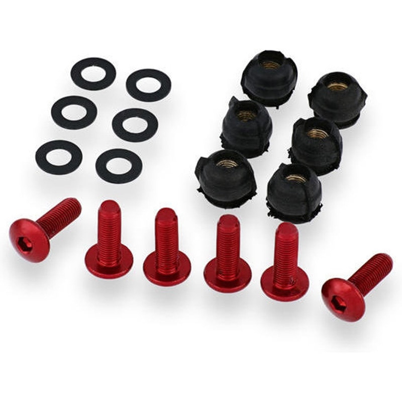 KV435R Screen bolt kit 6 pcs - Ducati CNC Racing (シーエヌシーレーシング) レッド色   KV435R