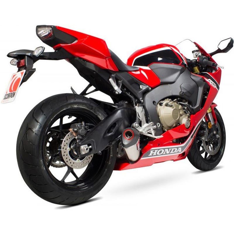 RHA175SEO Serket (Taper)テーパースリップオン ステンレススリーブ Honda CBR 1000 RR 17-Current 2017 - 2018 1個 Scorpion (スコーピオン) 【通販モノタロウ】 41,587円
