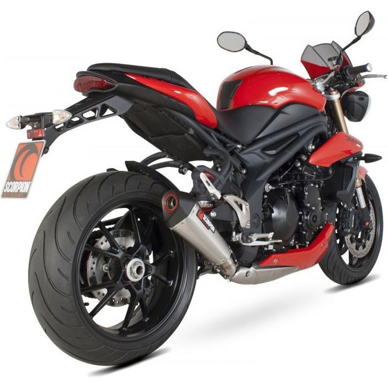 RTR70SESEO Serket (Taper)テーパースリップオン ステンレススリーブ Triumph Speed Triple 1050 11-15 2011 - 20 1個 Scorpion (スコーピオン) 【通販モノタロウ】