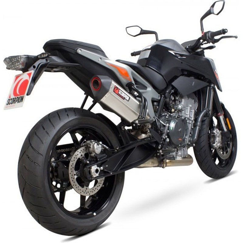 RKT88SEO Serket スリップオン ステンレススリーブ EC 公認 Scorpion (スコーピオン) 適合車種KTM 790 Duke (2018-2020)   RKT88SEO