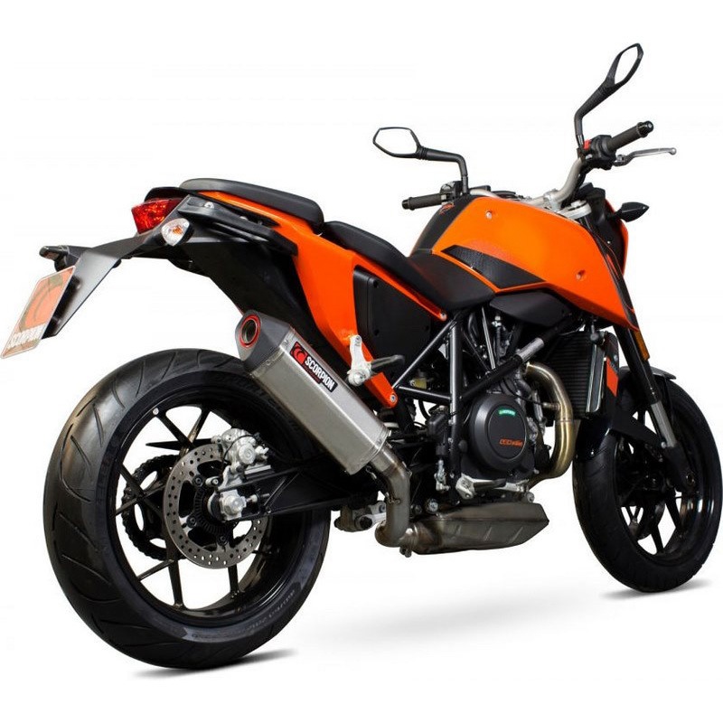 RKT79SEO Serket スリップオン ステンレススリーブ eマーク KTM Duke 690 2012 - 2016 1個 Scorpion (スコーピオン) 【通販モノタロウ】
