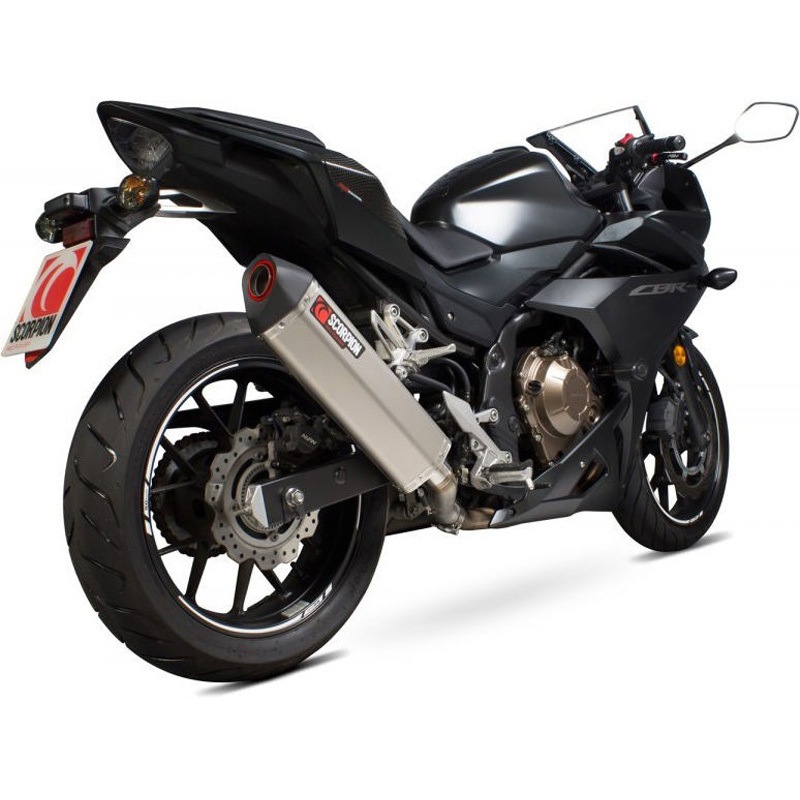 RHA179TEO Serket スリップオン チタンスリーブ EC 公認 Scorpion (スコーピオン) 適合車種Honda CBR500 R (2016-2018)   RHA179TEO 44,388円