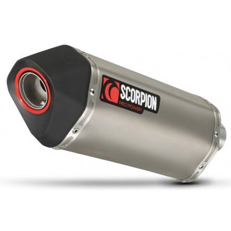 RSI114TEO Serket スリップオン チタンスリーブ Suzuki DL 650 V Strom 2012 - 2016 1個 Scorpion (スコーピオン) 【通販モノタロウ】