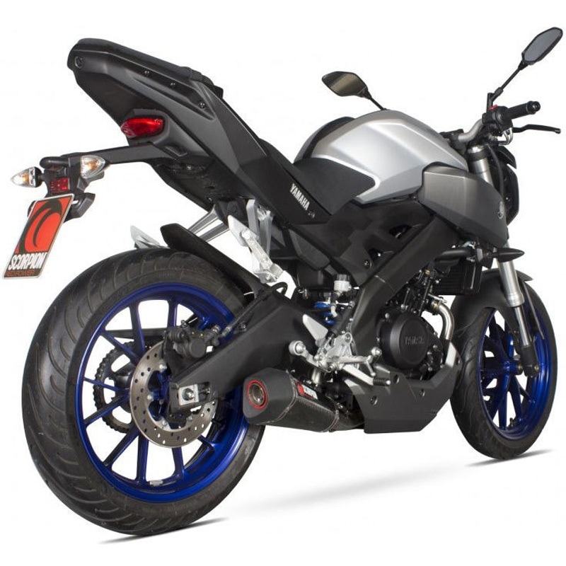 RYA97SYSCEO Serket テーパーフルシステム カーボンファイバースリーブ Yamaha MT-125  2014 - 2018 1個 Scorpion (スコーピオン) 【通販モノタロウ】 47,988円