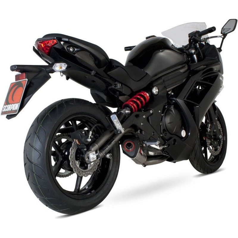 RKA90SYSSEO Serket テーパーフルシステム ステンレススリーブ eマーク Kawasaki ER6 F/N 12-Current 2012 - 2 1個 Scorpion (スコーピオン) 【通販モノタロウ】