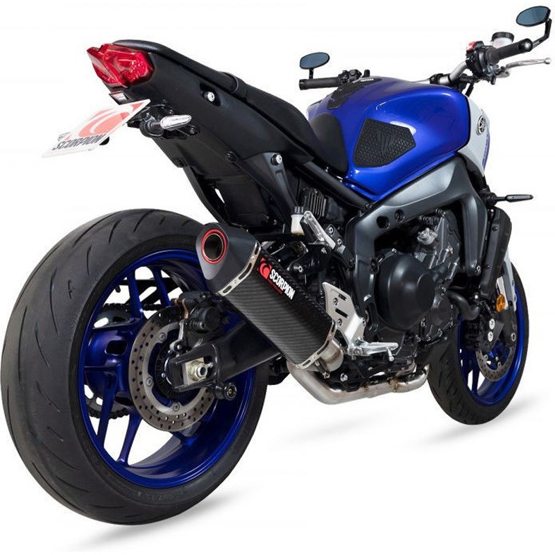 RYA116SYSCEO Serket フルシステム カーボンファイバースリーブ (NON EU HOMOLOGATED) Scorpion (スコーピオン) 適合車種Yamaha MT-09 (2021-2022)