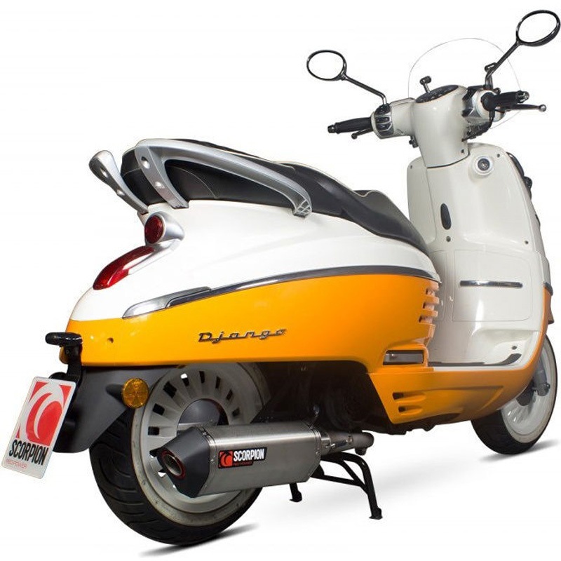RPG105SEO Serket フルシステム ステンレススリーブ Peugeot Django 150 Euro 4 2017 - 2018 1個 Scorpion (スコーピオン) 【通販モノタロウ】
