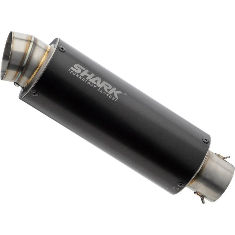 845058 SHARK SRC 4 スリップオンエキゾースト (4-1) super shortblack Shark (シャーク) 適合車種SUZUKI GSX-R 600 (2011-2016)