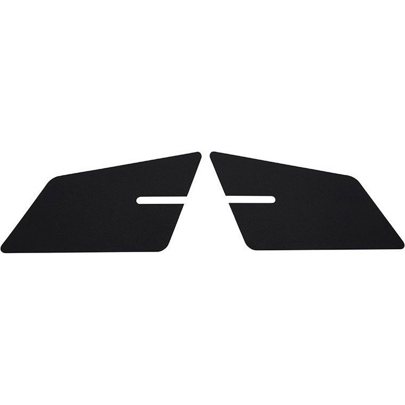STK114 サイドタンクプロテクション スティッカー スティッカーs Kit - ブラック Matt 210x114 Mm 1個 LIGHTECH (ライテック) 【通販モノタロウ】
