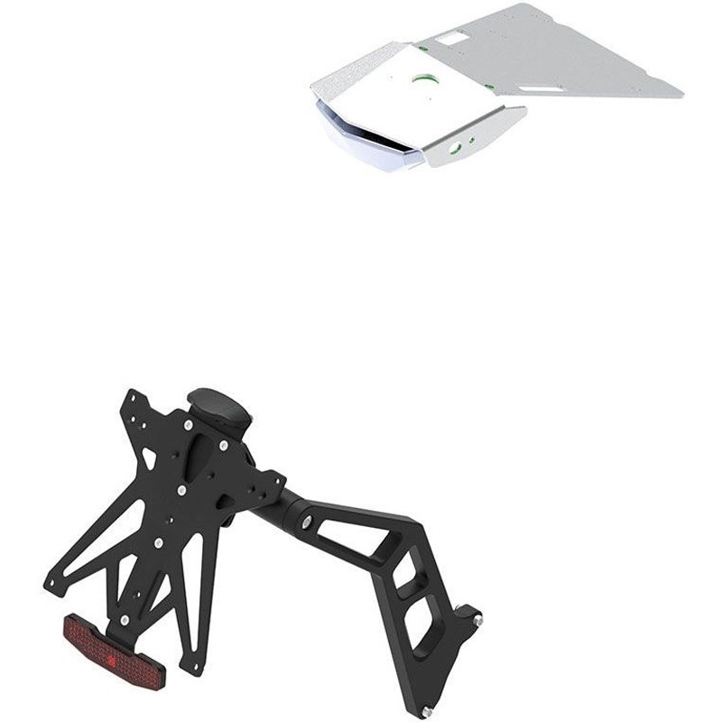 KTARBM110A3 Silver アジャスタブルナンバープレートホルダーキット 1個 LIGHTECH (ライテック) 【通販モノタロウ】 59,988円