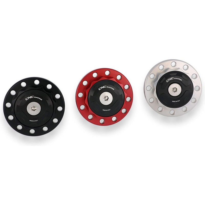 GH100S Steering stem top plate ナット Aprilia CNC Racing (シーエヌシーレーシング) シルバー色   GH100S