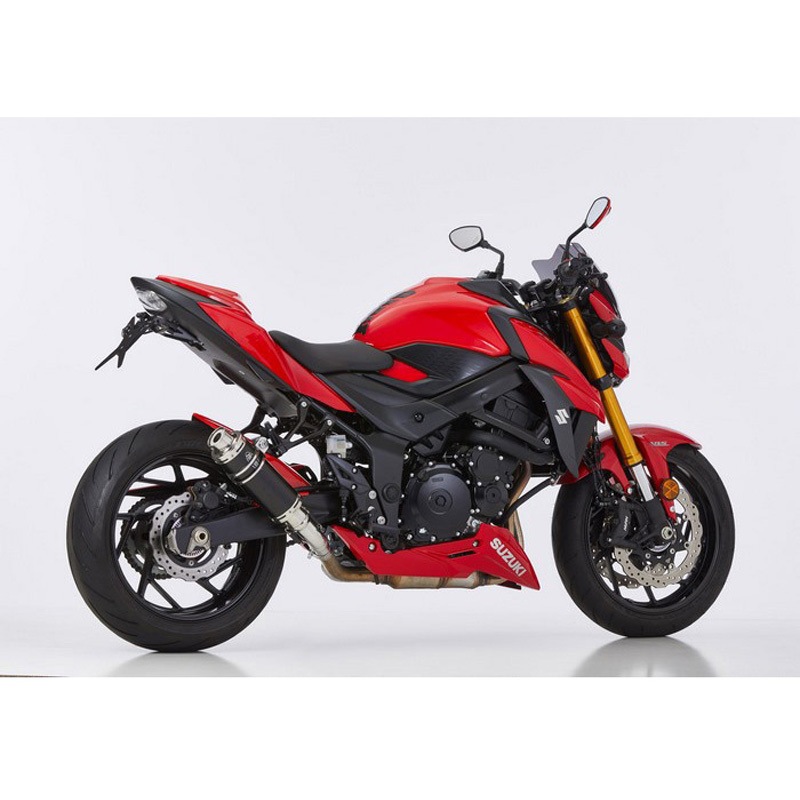 63502593 Supersport スリップオンエキゾースト (4-1) スーパーショート SUZUKI GSX-S 750 (2017-2018) 1個 Hurric (フリック) 【通販モノタロウ】