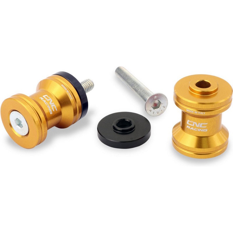 SC196G Swingarm spools M6 CNC Racing (シーエヌシーレーシング) 適合車種DUCATI MONSTER 937 (2021-2021) ゴールド色   SC196G