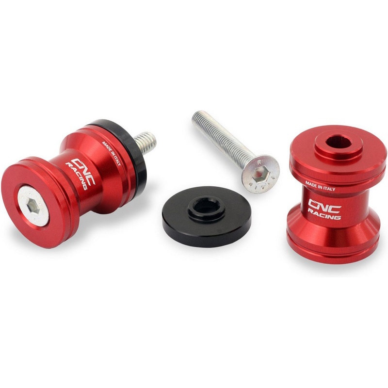 SC196R Swingarm spools M6 CNC Racing (シーエヌシーレーシング) 適合車種DUCATI MONSTER 937 (2021-2021) レッド色   SC196R