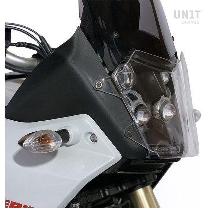 3216 Transparent front light protection | 3216 UnitGarage (ユニットガレージ) 適合車種Yamaha Tenere 700
