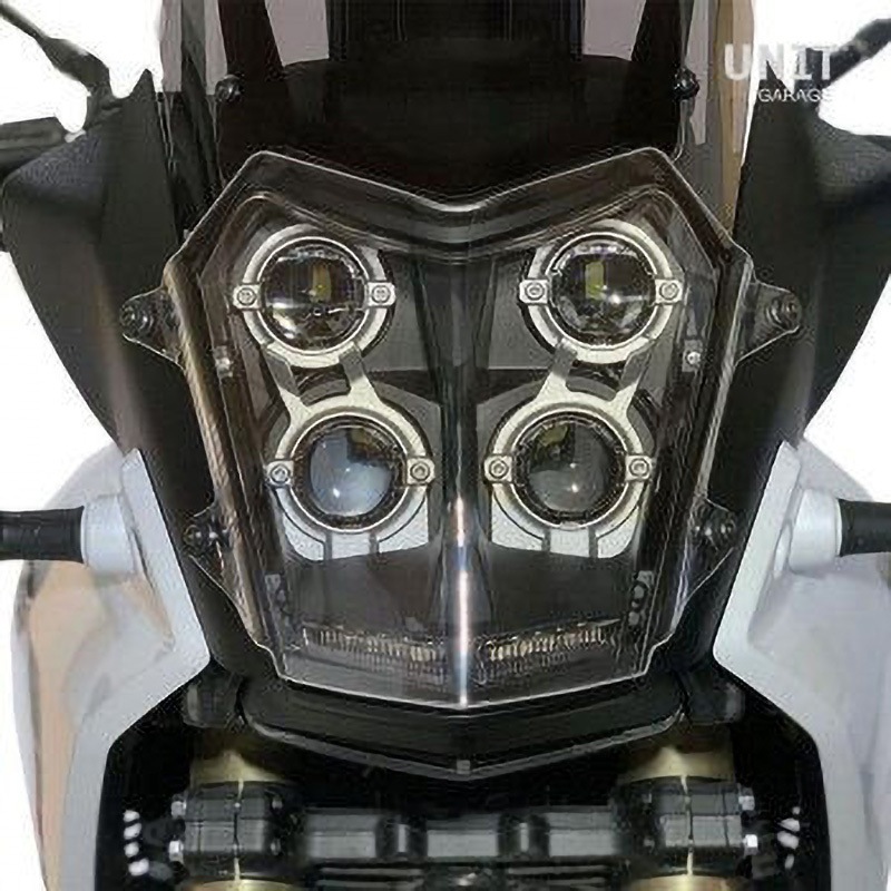 3216 Transparent front light protection | 3216 UnitGarage (ユニットガレージ) 適合車種Yamaha Tenere 700