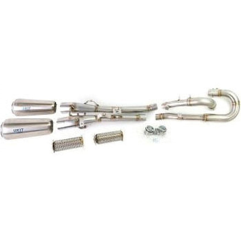 3133+3134+2xU021DX Triumph 1200XC & XE ヘッドパイプ without catalitic converter in inox | 3133-3134-2xU021DX 1個 UnitGarage (ユニットガレージ) 【通販モノタロウ】 159,900円