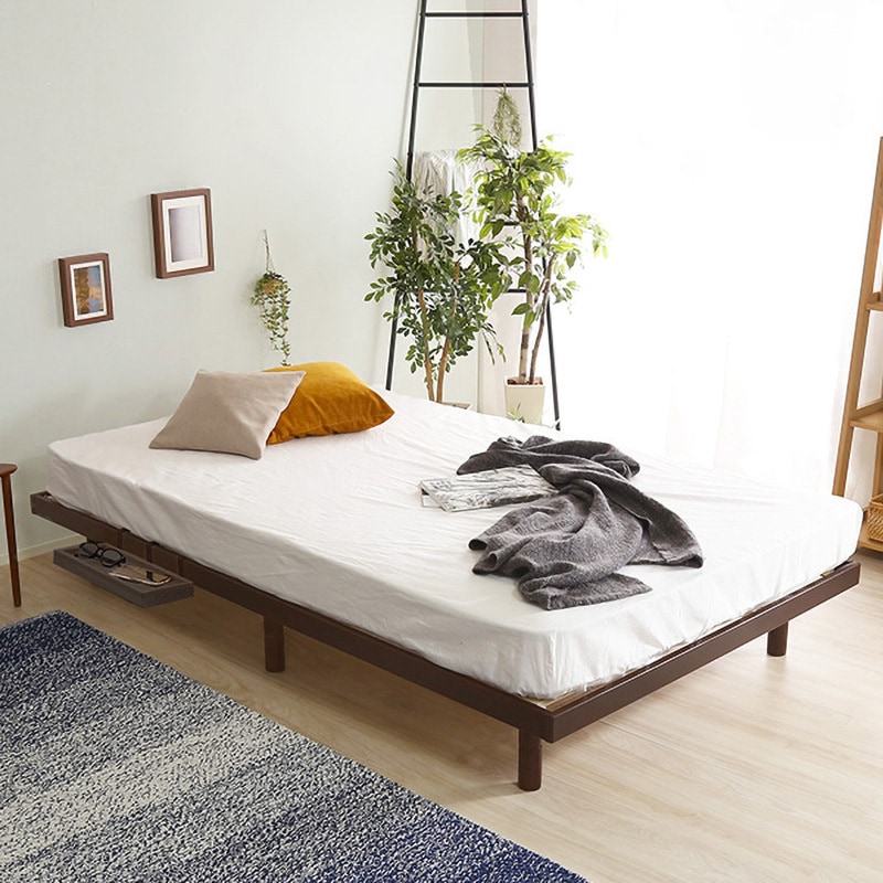 GOKUMIN ベッド シングル すのこベッド【 竹素材/大容量収納付き