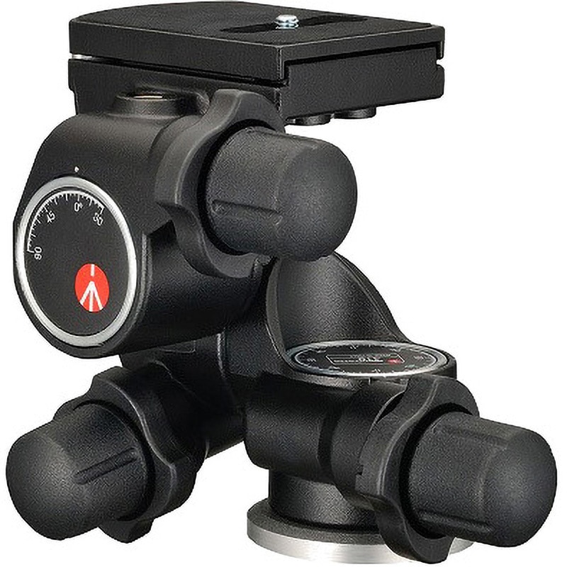 【専用】マンフロット ジュニアギア付き雲台　410 Manfrotto Manfrotto(マンフロット) ギア付き ジュニア雲台 410: 三脚・一