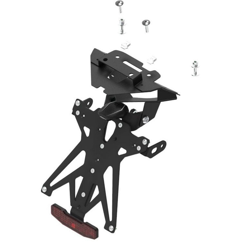 KTARBM104B2 アジャスタブルナンバープレートホルダーキット LIGHTECH (ライテック) 適合車種BMW C600Sport (2012-2015)   KTARBM104B2