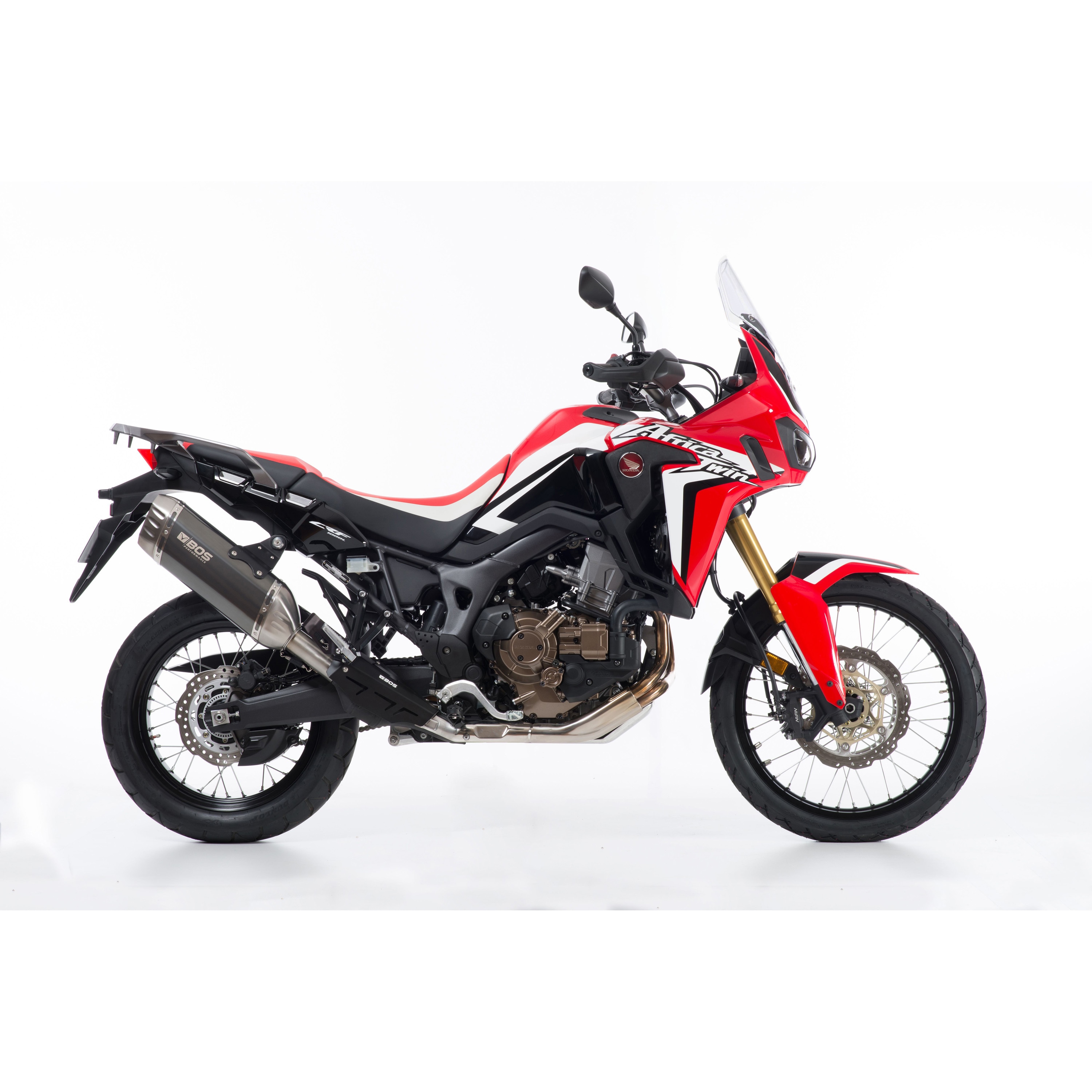 1640210CS エキゾースト Desert Fox カーボン スチール - スリップオン HONDA CRF 1000 Africa Twin (2016-) 1個 BOS (ボス) 【通販モノタロウ】