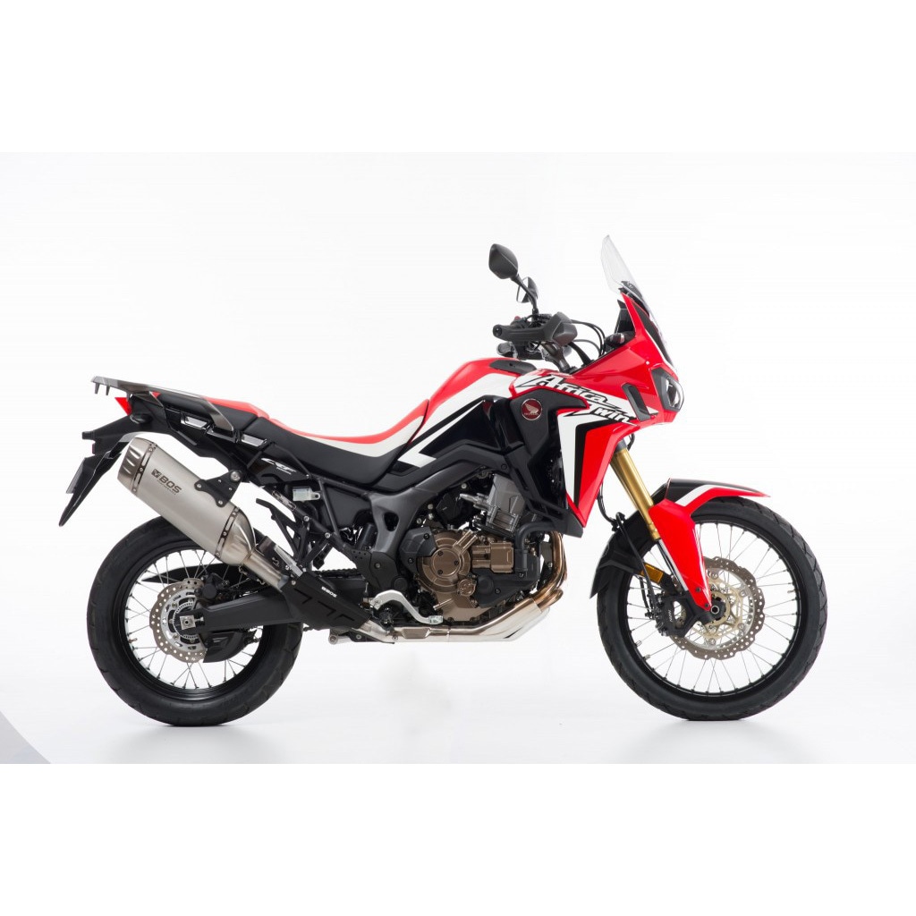 1640210SM エキゾースト Desert Fox ステンレスマット - スリップオン HONDA CRF 1000 Africa Twin (2016-) 1個 BOS (ボス) 【通販モノタロウ】
