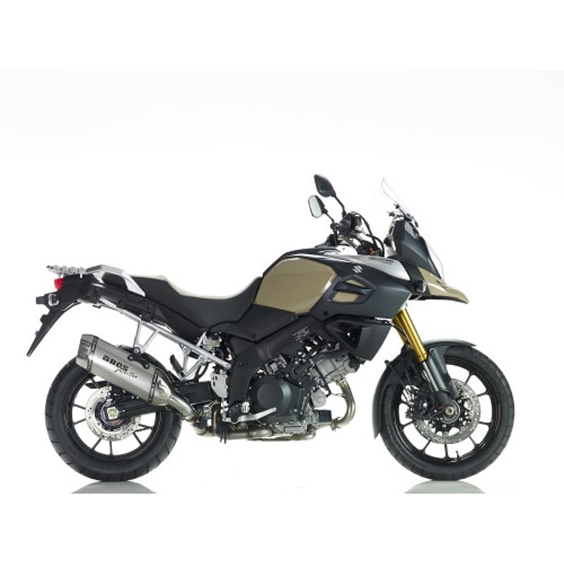 1340510SM エキゾースト Desert Fox ステンレスマット - スリップオン SUZUKI DL 1000 V-Strom (2014-) 1個 BOS (ボス) 【通販モノタロウ】