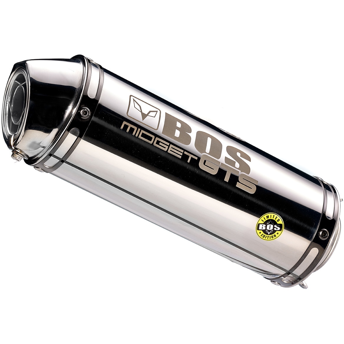 0911510S エキゾースト Midget (4-2) ステンレス ポリッシュド - スリップオン SUZUKI GSX-R 1000 (2009-2011) 1個 BOS (ボス) 【通販モノタロウ】
