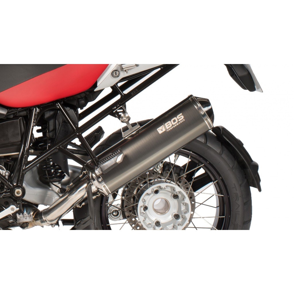0511012CS エキゾースト オーバル 120CS カーボン スチール - スリップオン BMW R 1200 RT/ST (2005-2009) 1個 BOS (ボス) 【通販モノタロウ】