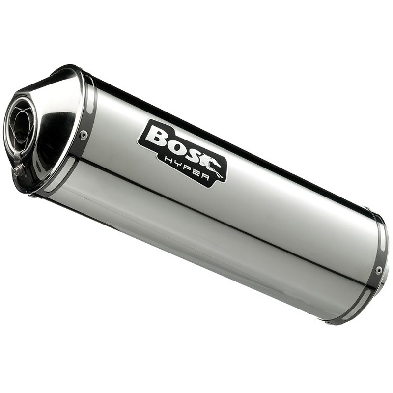 1211212S エキゾースト オーバル 120S ステンレス ポリッシュド - スリップオン HONDA VFR 1200 X Crosstourer (2012-) (EU圏公道走行認可eマーク付 1個 BOS (ボス) 【通販モノタロウ】