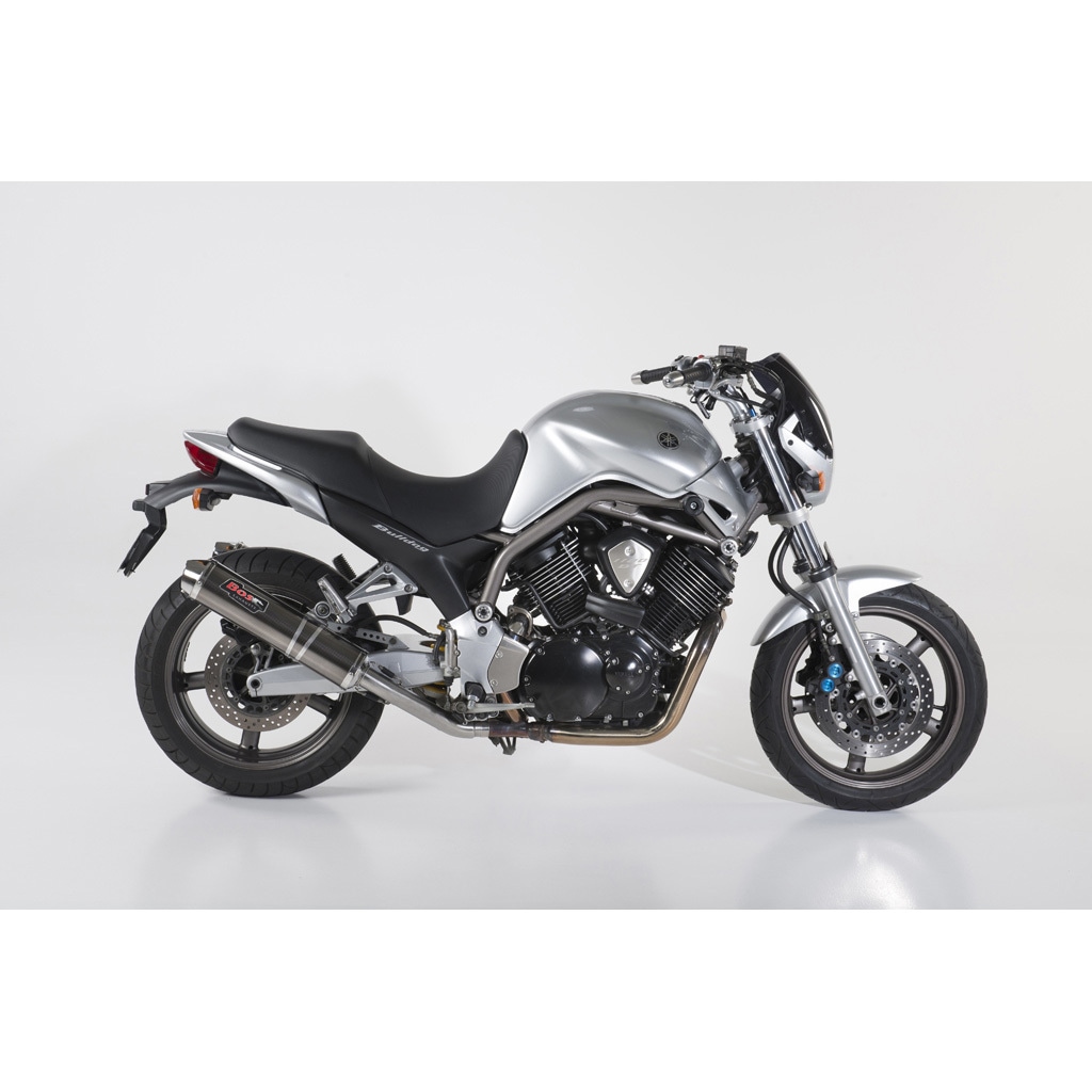 0100311CS エキゾースト オリジナル (4-2) カーボン スチール - スリップオン YAMAHA BT 1100 Bulldog (2001-2007) 1個 BOS (ボス) 【通販モノタロウ】