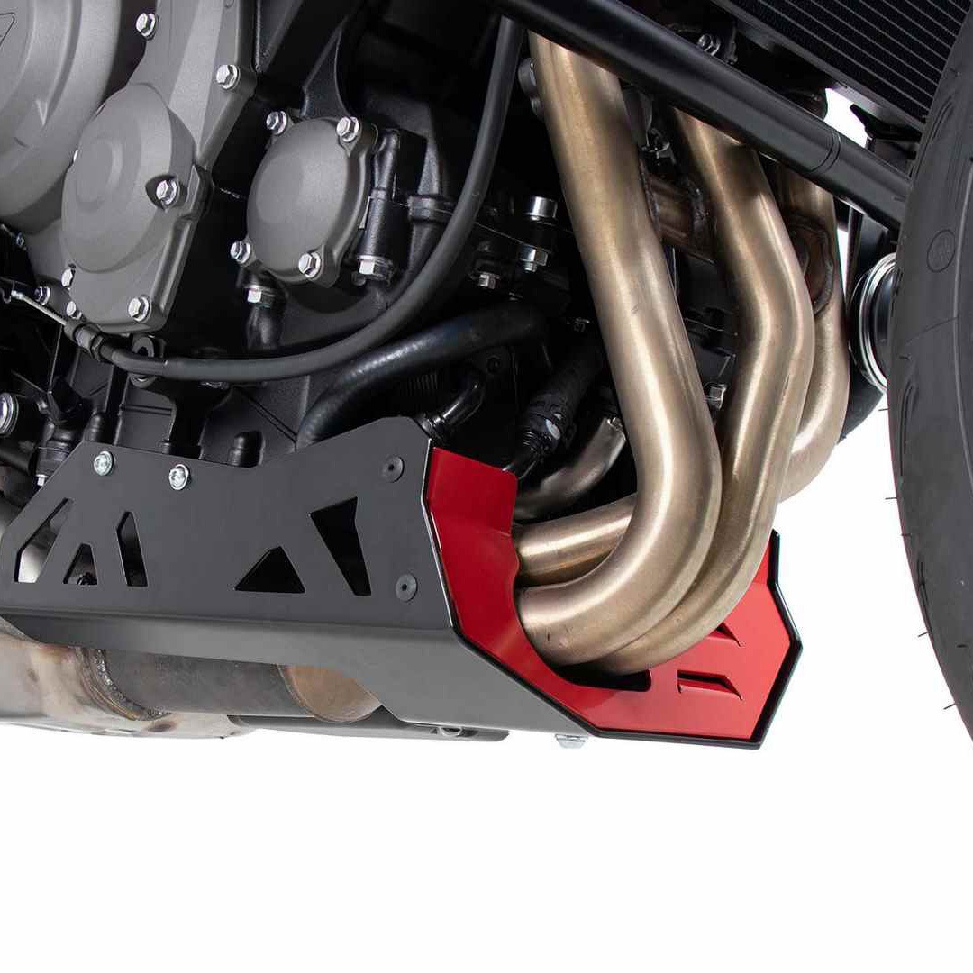 8107636 00 41 エンジンアンダーガード， レッド/ブラック， Triumph タイガースポーツ660 1個 HEPCO&BECKER (ヘプコ&ベッカー) 【通販モノタロウ】