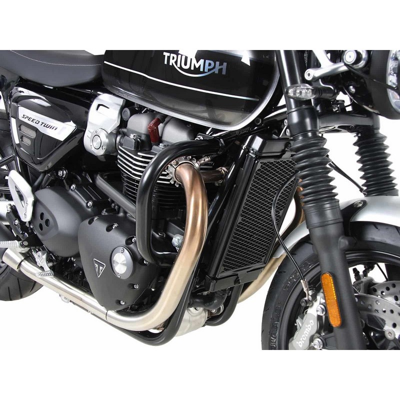 5017591 00 01 エンジンプロテクションバー - ブラック Triumph Speed Twin (2019-) 1個 HEPCO&BECKER (ヘプコ&ベッカー) 【通販モノタロウ】