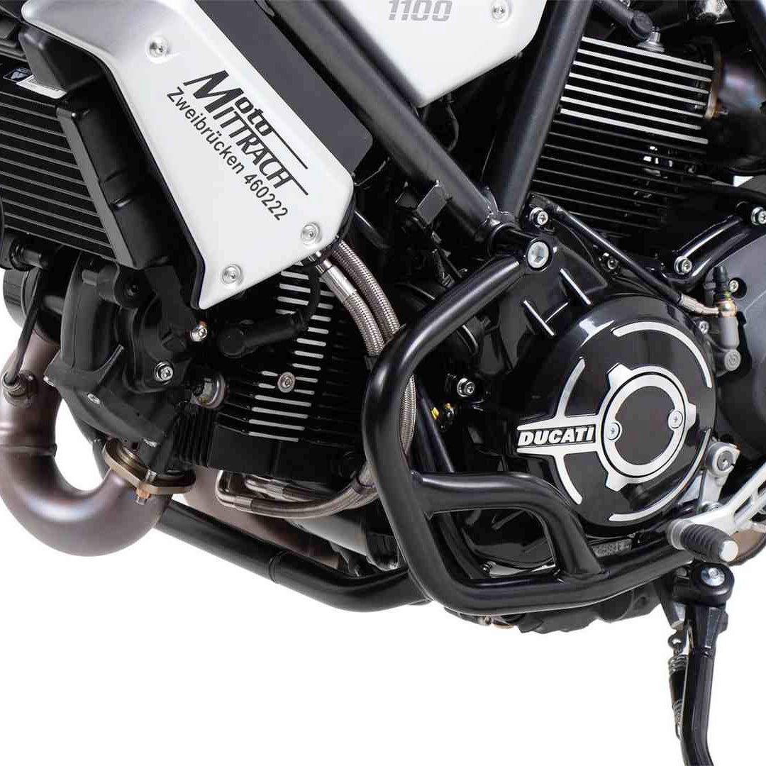 5017616 00 01 エンジンプロテクションバー ブラック for Ducati Scrambler 1100 Dark Pro/Pro/Sport Pro (2021-) 1個 HEPCO&BECKER (ヘプコ&ベッカー) 【通販モノタロウ】