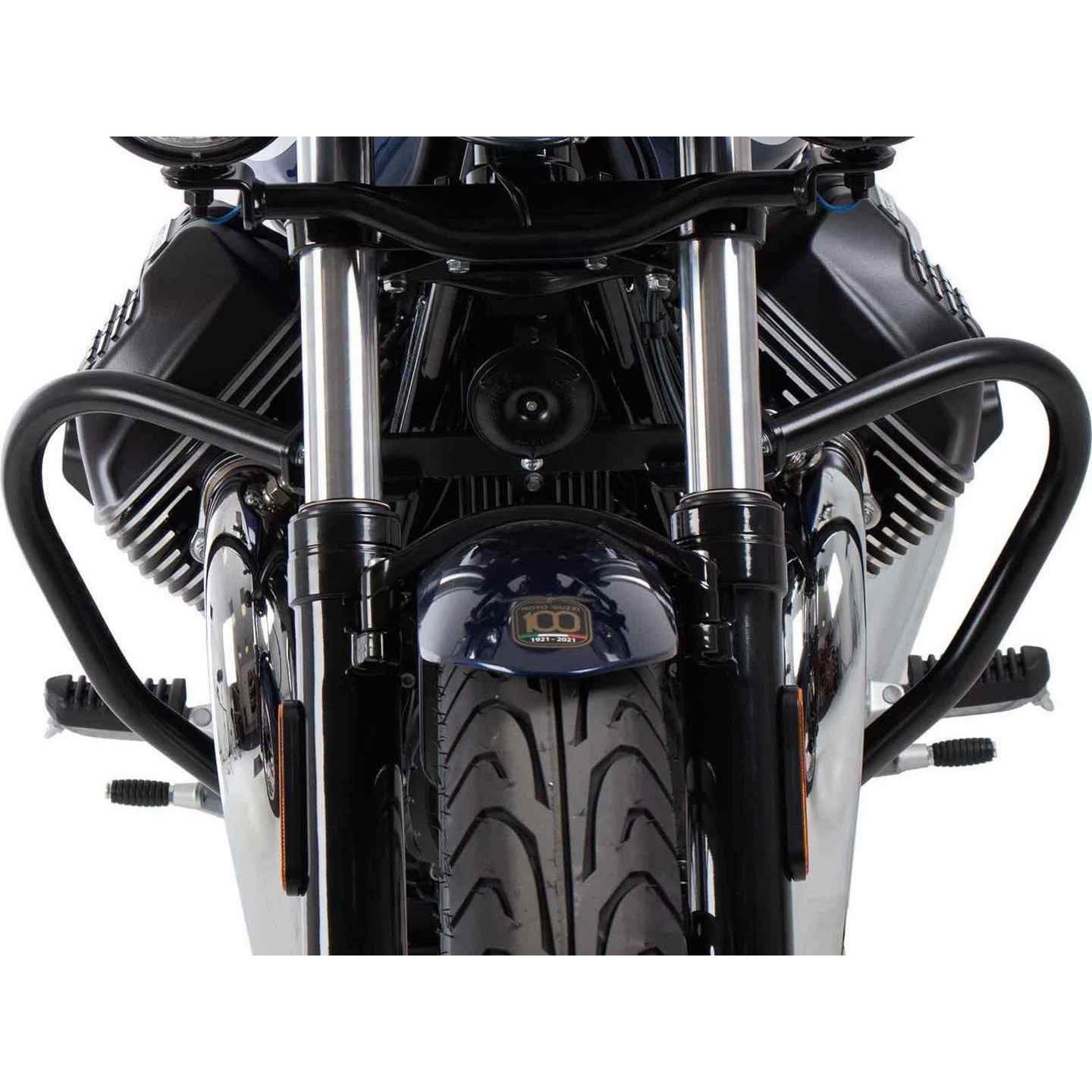 501556 00 01 エンジンプロテクションバー ブラック for Moto Guzzi V7 Special/Stone/Centenario (850 ccm) (2021-) 1個 HEPCO&BECKER (ヘプコ&ベッカー) 【通販モノタロウ】