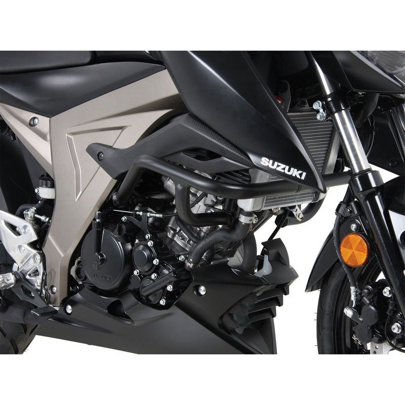 5013536 00 01 エンジンプロテクションバー ブラック Suzuki GSX-S 125 / 2017 1個 HEPCO&BECKER (ヘプコ&ベッカー) 【通販モノタロウ】